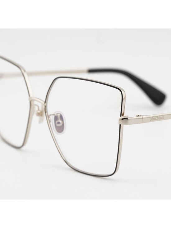 Max Mara MM5073-H-B 005 Eyeglasses Black 60mm Butterfly Frame, Blue Light Block main image 7